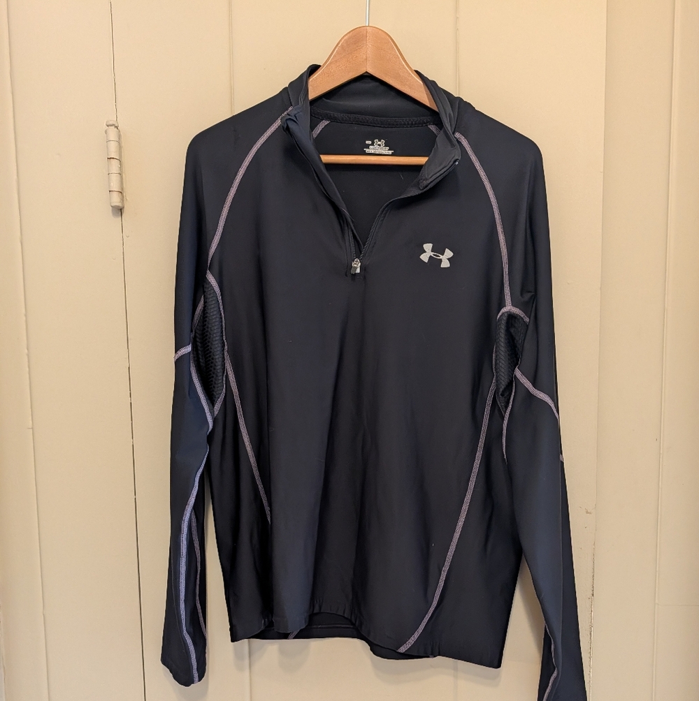 Under Armour Black Quarter Zip Pullover